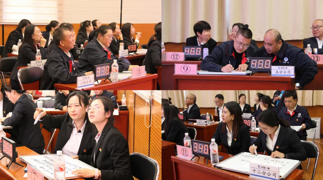強根鑄魂抓黨建丨寧夏一建“擂臺比武”拼內力 “紅心聯盟”賦活力